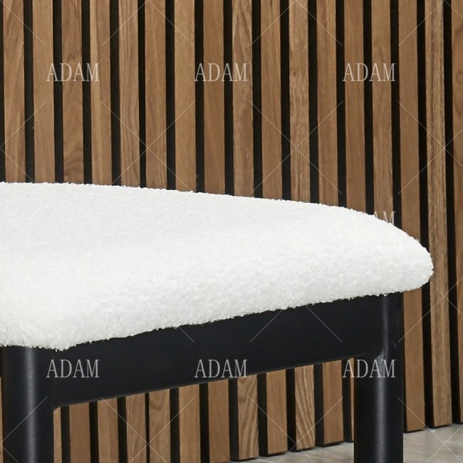 Fabric Cushion Seat Dining Chairs-3
